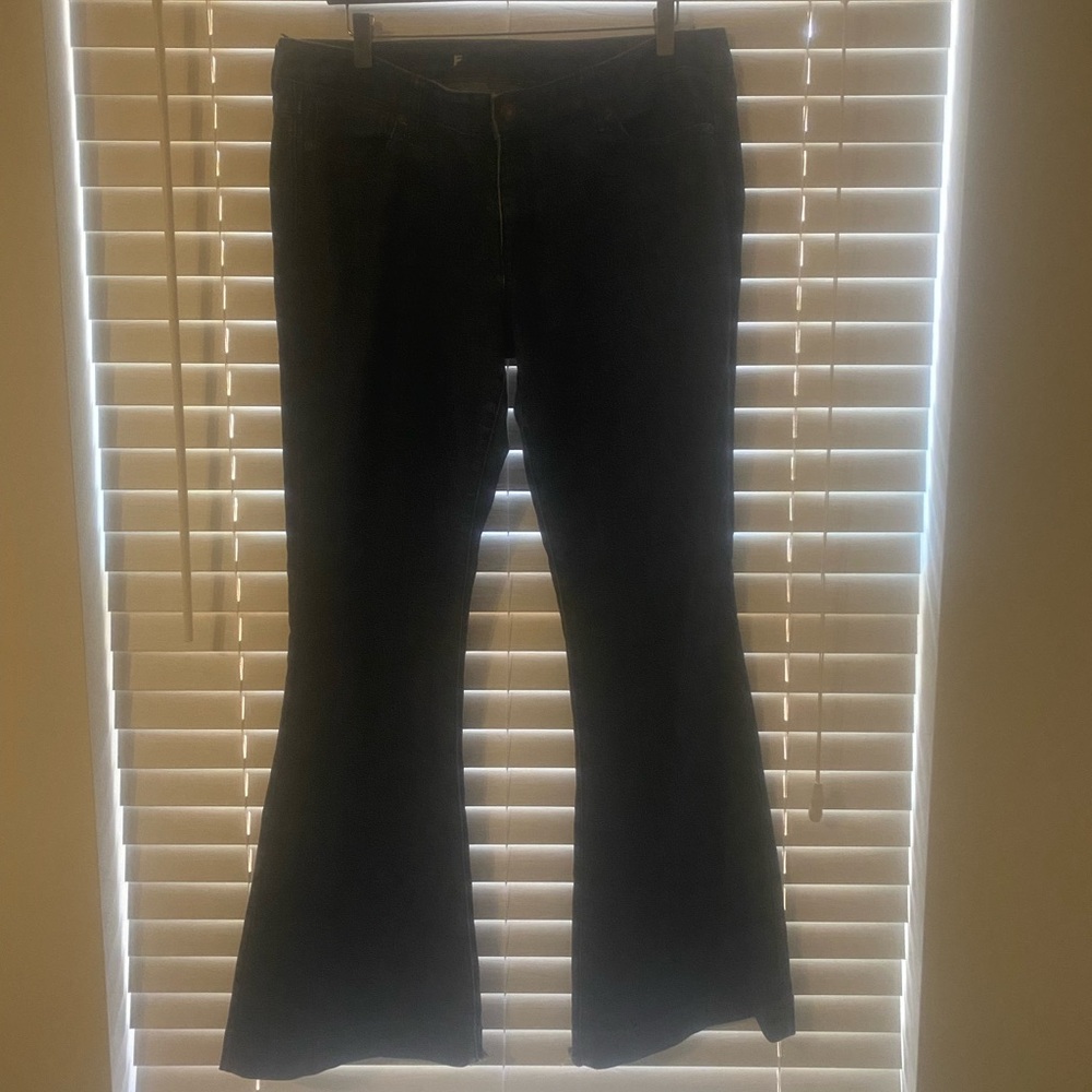 Express dark wash Flared Jeans size 12R